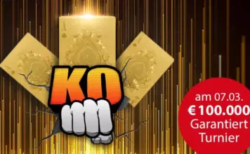 €100.000 Garantie beim KO-Turnier auf win2day!