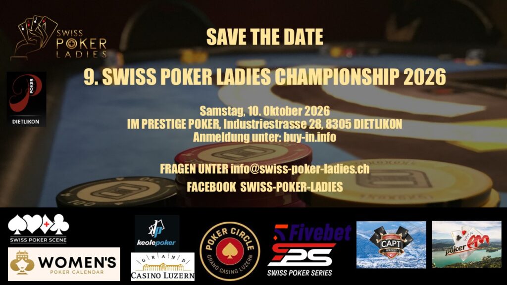 9 Swiss Poker Ladies Championship 2026