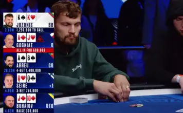 Irre Hand mit verrücktem Runout bei der EPT Paris!