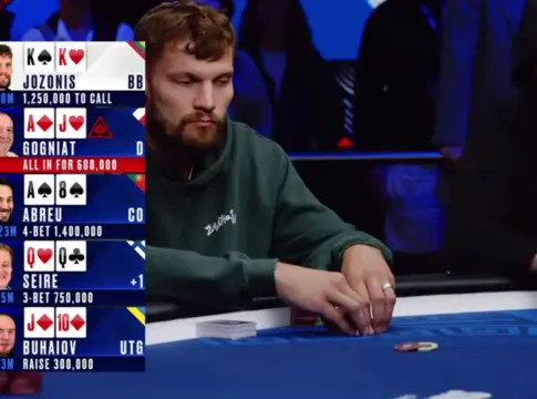 Irre Hand mit verrücktem Runout bei der EPT Paris!