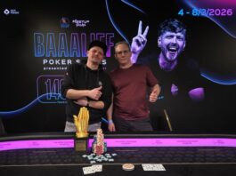 Baaalief Main Event Sieger: (v.l.n.r.) Roman "Romsen", Alfred Gerken