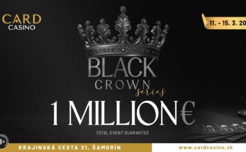 Die Black Crown Series kommt mit Hammergarantie von €1 Million ins CC SK!