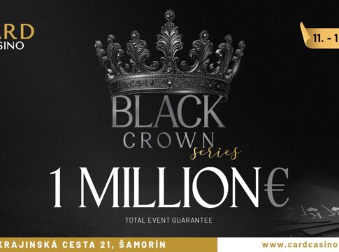 Die Black Crown Series kommt mit Hammergarantie von €1 Million ins CC SK!