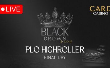 Freitag ab 22:00 Uhr – Livestream vom €2.800 Black Crown Series PLO Highroller Event!
