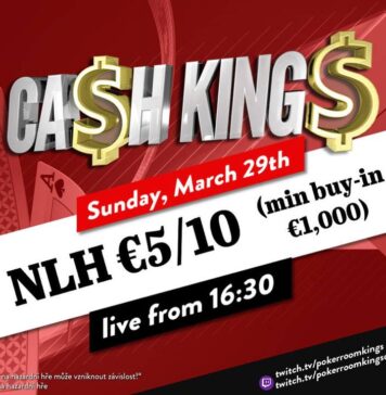 Sonntag ab 17:00 Uhr – Ca$h King$ $ZTO$ Special NLH €5/€10 Cash Game!