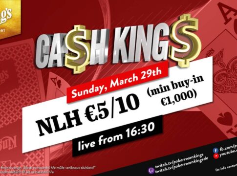 Sonntag ab 17:00 Uhr – Ca$h King$ $ZTO$ Special NLH €5/€10 Cash Game!