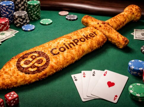 Dank Tom Talboom landet das „Schnitzelschwert“ im WSOPE Prag Main Event! Schnitzelzwaard Schnitzelschwert gewinnt die WSOPE Prague Promotion