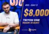 Triton Livestream vom Tag 3 des $8.000 Triton One Jeju Main Event #10!