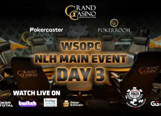 Montag ab 15:30 Uhr – Tag 3 des CHF 1.500 WSOP Circuit Liechtenstein Main Event!