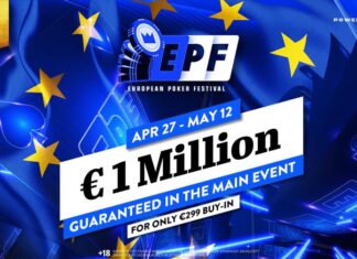 King’s Resort – €1.000.000 GTD im €299 European Poker Festival Main Event!