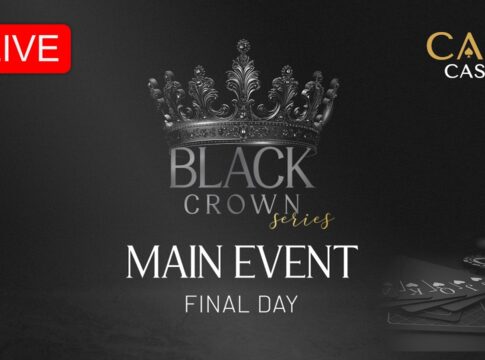 Sonntag ab 18:30 Uhr – Finale des €1.700 Black Crown Series Main Event!
