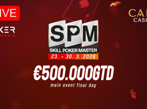 Montag ab 16:30 Uhr – Finale des €350 Skill Poker Masters NLH Main Event!