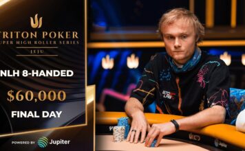 Triton Livestream vom Finale des $60.000 Triton Jeju NLH 8-Max Event #6!