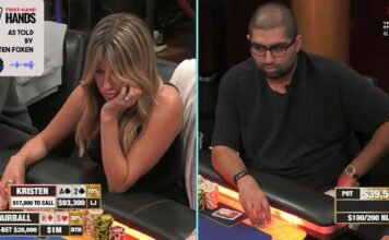 6-Bet All-In mit A2: Kristen Foxen zeigt Airball die Zähne!