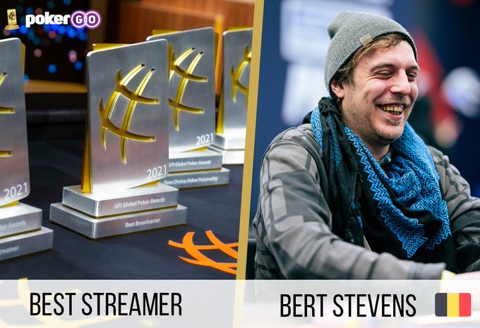 Bert Stevens girafganger7 giraf ganger - Global Poker Awards 2023 Best Streamer