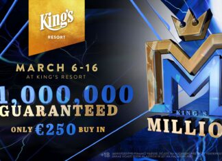 Ab Freitag: Die King’s Million kommt mit Getöse und €1 Million gtd.!