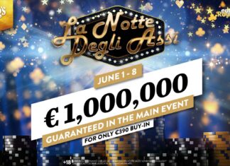 King’s Resort – La Notte Degli Assi Festival startet mit €1.000.000 Garantie!