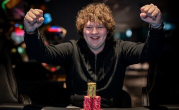 Laurence Kratzer jubelt beim WSOPC Colossus in Liechtenstein!