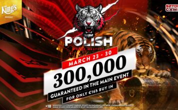 King’s Poker Masters: €300.000 GTD im €165 Main Event!