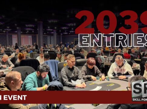 Rekord-Teilnahme bei Skill Poker Masters im Card Casino SK mit über €600.000 im Preispool!