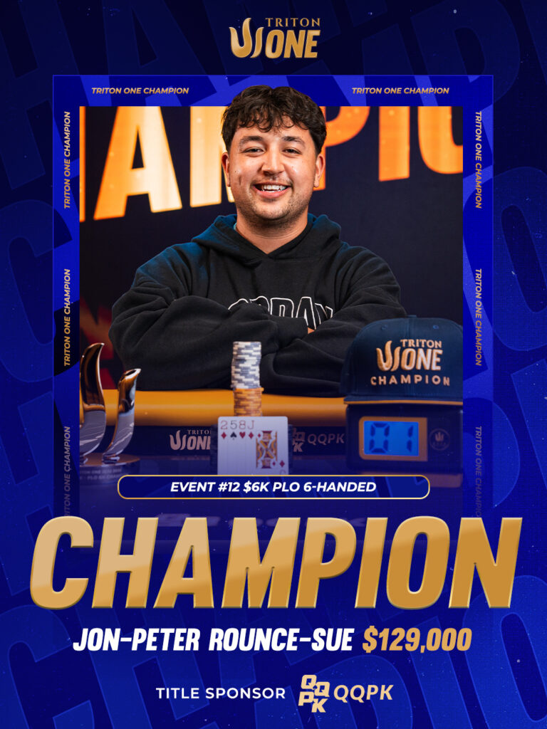 T1 Event 12 - Jon-Peter Rounce-Sue