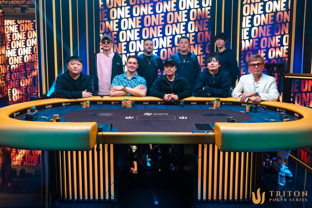 T1 Triton ONE Main Event Final Table