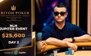 Triton Livestream vom Tag 2 des $25.000 Triton Jeju NLH 8-Max Event #1!