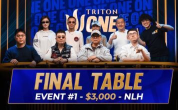 Triton ONE – Der QQPK Genesis Final Table steht, €586.000 for first! Triton One - USD 3000 QQPK Genesis - Final Table