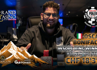 WSOPC WSOP Circuit Bendern Liechtenstein - Bigstack - Oscar Bonifacio