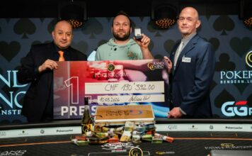 Ein Titel, ein Ring und ein Koffer voller Geld – Benjamin Hammann gewinnt das WSOP Ciruit Main Event WSOPC WSOP Circuit Bendern Liechtenstein Main Event - Benjamin Hammann
