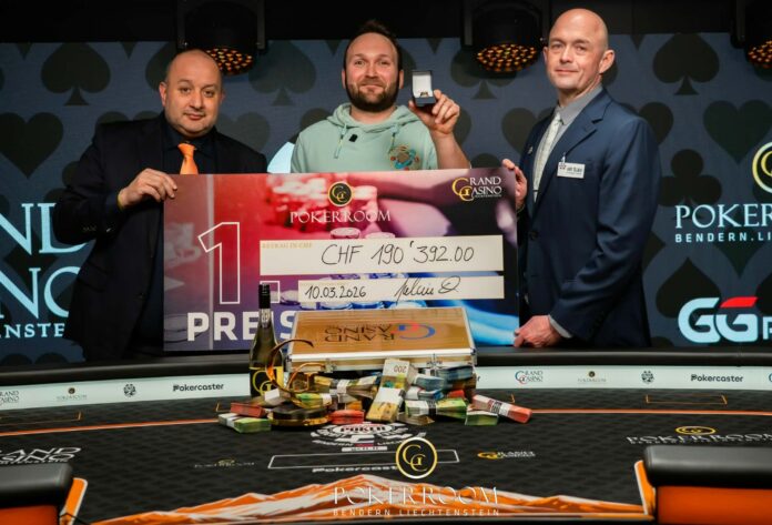 WSOPC WSOP Circuit Bendern Liechtenstein Main Event - Benjamin Hammann WSOPC WSOP Circuit Bendern Liechtenstein Main Event - Benjamin Hammann