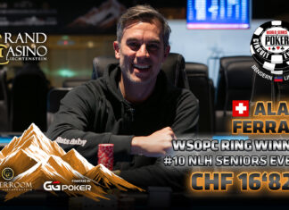 WSOPC Event #10 - Seniors Event: Alain Ferrari
