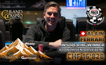 WSOPC Liechtenstein – Ferrari und Alexandridis stecken sich die nächsten Ringe an! WSOPC Event #10 - Seniors Event: Alain Ferrari