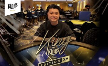 Hu krönt sich zum 15. King of King’s! „Sonetschko“ 2nd Chipleader in der King’s Million! King of King's: David Jing Zhun Hu (NED)