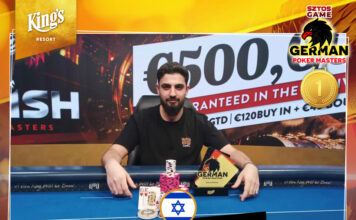 Lidor Kadosh gewinnt die „Easter Edition“ der German Poker Masters!
