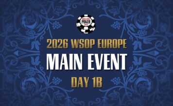 Samstag ab 19:00 Uhr – Livestream vom Tag 1b des €5.300 WSOP Europe Main Event!