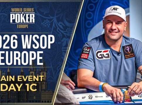 Sonntag ab 19:00 Uhr – Livestream vom Tag 1c des €5.300 WSOP Europe Main Event!