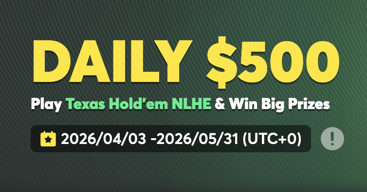 2026-05-30 - Daily Leaderboard - 50 Winners NLHE banner