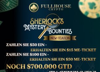 Sherlocks Mystery Bounties - FHC FullHouse Crypto Full House Crypto - DE