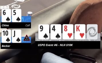 Das crazy! All-In & Call nach 6-Bet … und J-high gewinnt! (Video inside!) 6-Bet Flop - Al-in and Call Turn - J-high wins on the River