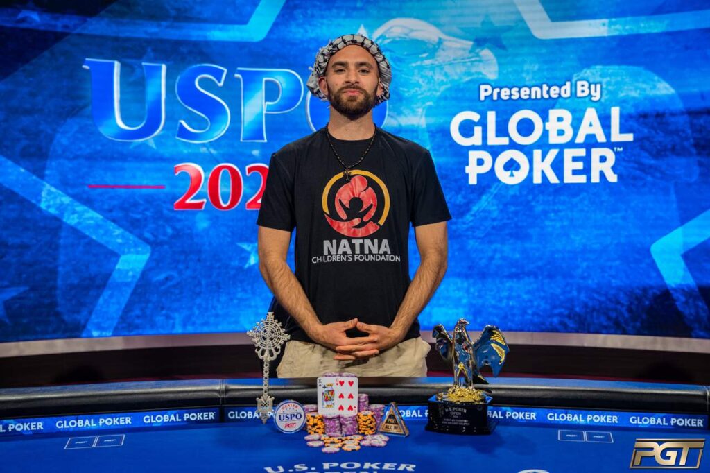 USPO US Poker Open $15.000 No-Limit Hold'em Event #9 - Aram Zobian (USA)