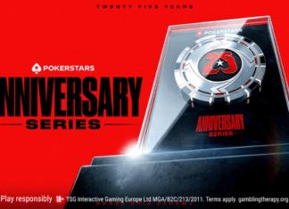 25ter PokerStars-Geburtstag wird mit $50 Mio. GTD Anniversary Series gefeiert!