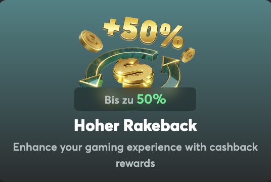 BCPoker 50 Hoher Rakeback