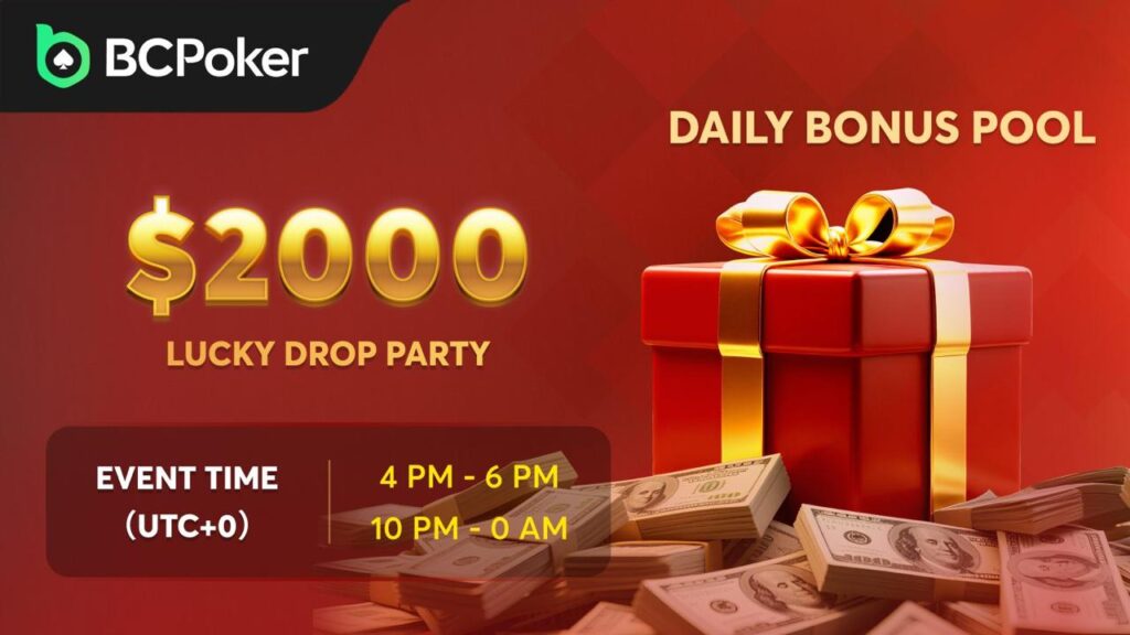 BCPoker - Lucky Drop Party