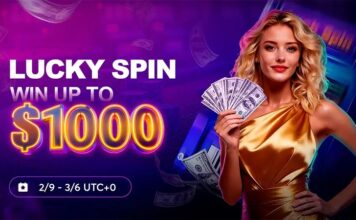 BCPoker dreht am Rad – täglich! Jeden Tag bis zu $1.000 erdrehen! BCPoker - Lucky Spin