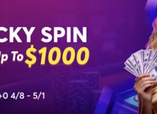 BCPoker dreht am Rad – täglich! Jeden Tag bis zu $1.000 erdrehen! BCPoker Lucky Spin