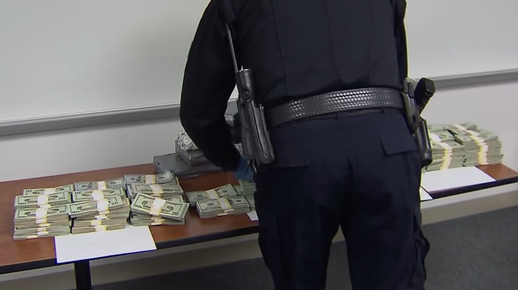 Beschlagnahmung beschlagnahmtes Geld