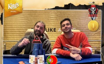 Igor Brito jubelt beim Charles Vane Morning Turbo im King’s!