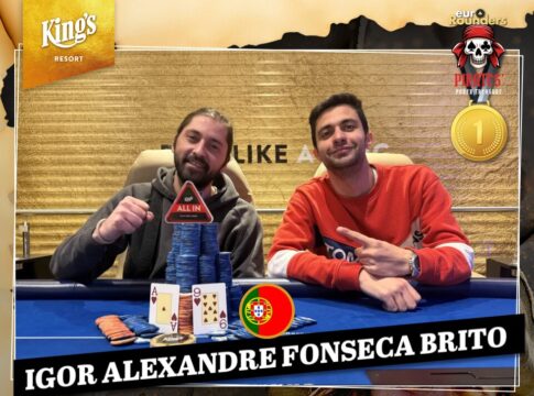 Igor Brito jubelt beim Charles Vane Morning Turbo im King’s!