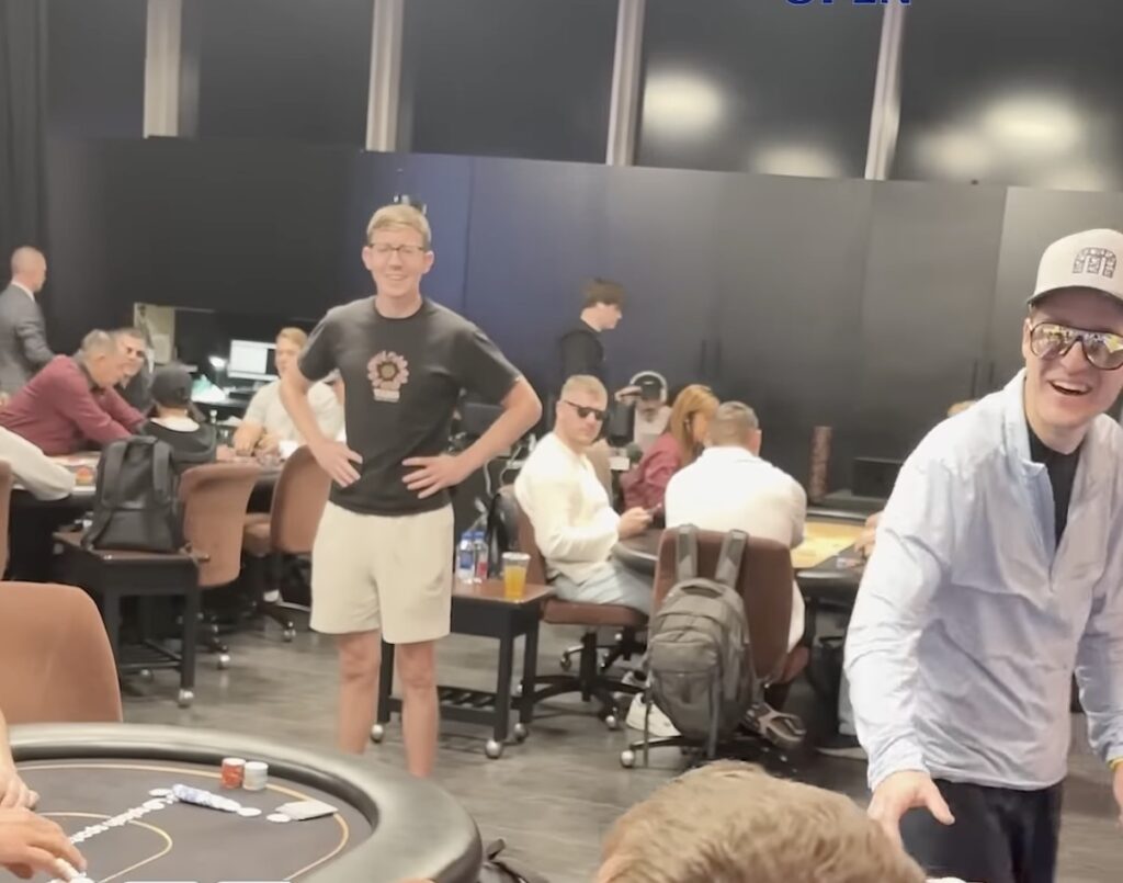 Brock Wilson kann es nicht fassen